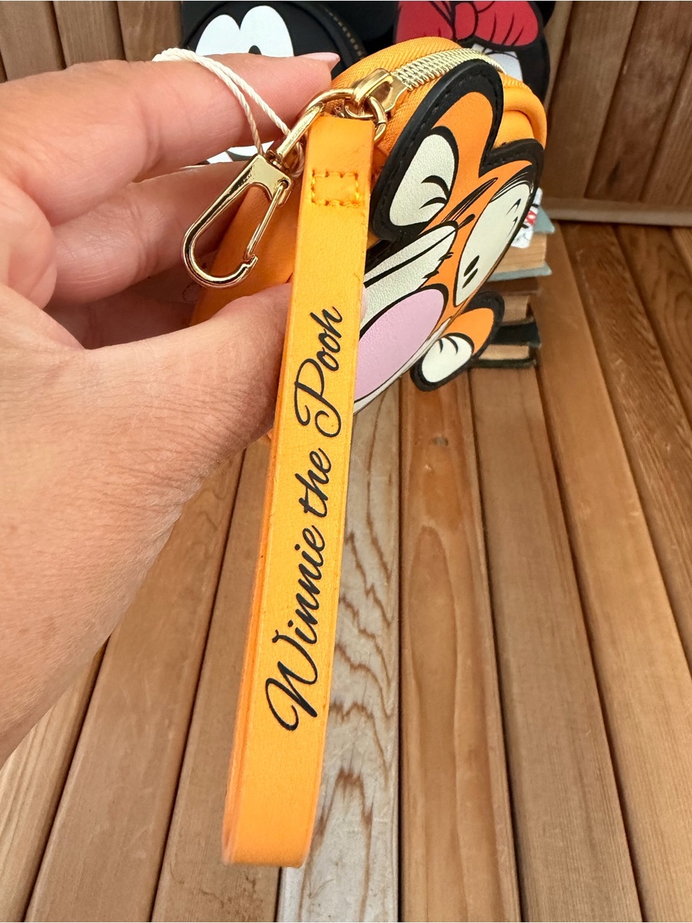Disney Mickey Mouse Minnie Tigger Coin Purse, Wristlet Pouch NWT Primark - Picture 9 of 11